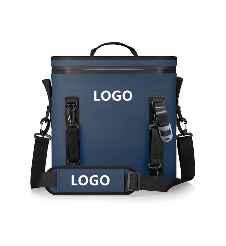 কাস্টম লোগো সহ F-009 TPU পোর্টেবল সফট কুলার ওয়াটারপ্রুফ জিপার