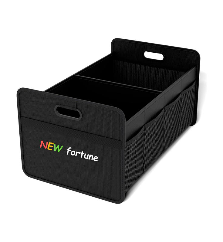 H-01 কার ট্রাঙ্ক অর্গানাইজার ব্যাগ বিন যেকোন গাড়ির জন্য ভাঁজ করা