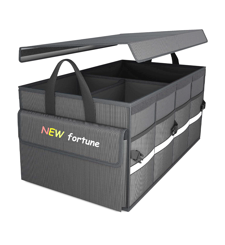 SUV ট্রাক এবং সেডানের জন্য ঢাকনা সহ H-04 ট্রাঙ্ক স্টোরেজ ব্যাগ