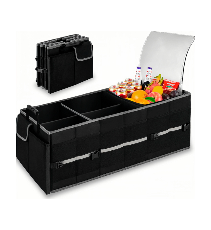 H-07 ভাঁজযোগ্য ইউনিভার্সাল ট্রাঙ্ক স্টোরেজ ব্যাগ সঙ্গে ইনসুলেটেড কুলার ব্যাগ