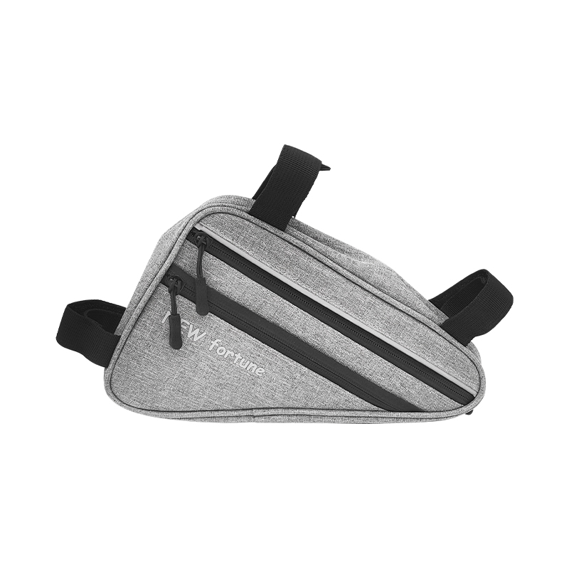 BI-01 গ্রে রিফ্লেক্টিভ টেপ ওয়াটারপ্রুফ সাইকেল ট্রায়াঙ্গেল ব্যাগ